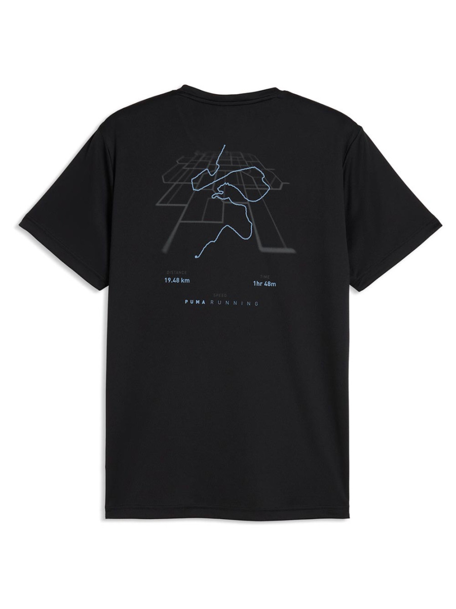 Puma Ανδρική κοντομάνικη μπλούζα Run Illustrative Graphic T-Shirt
